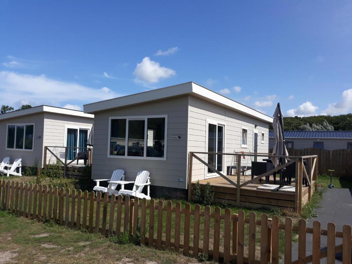 Chalet Schelp Nieuw-Haamstede Exterior foto